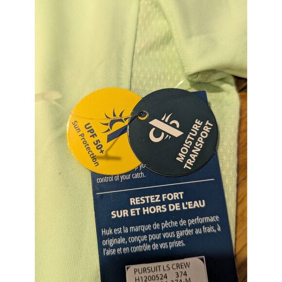 HUK Men's Pursuit Vented Long Sleeve Fishing Shirt (+30 UPF) NWT - Picture 13 of 13